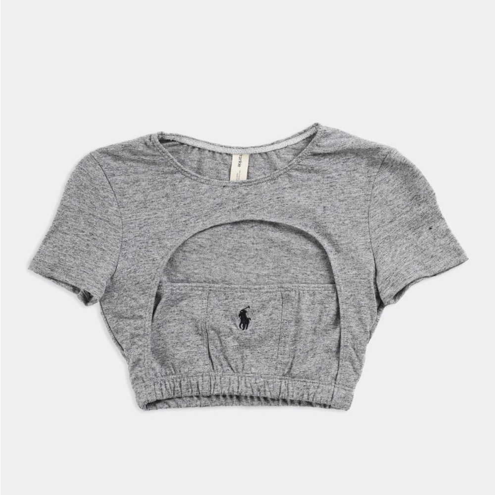 Frankie Rework Polo Ralph Cutout Tee - Picture 2 of 3